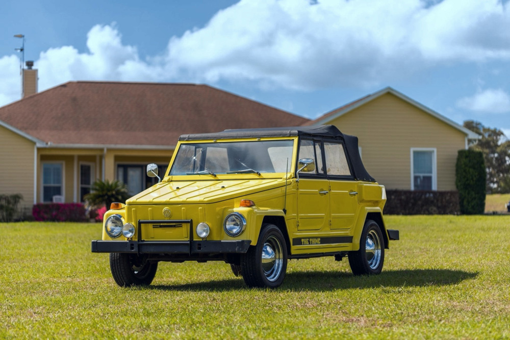 VW Thing in yellow