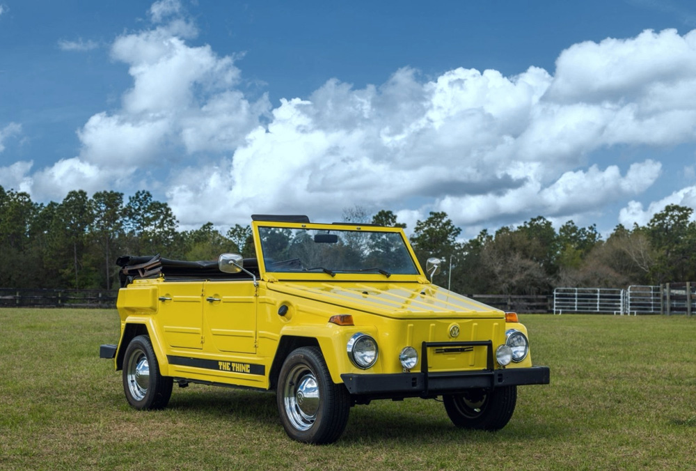 VW Type 181 with the top down