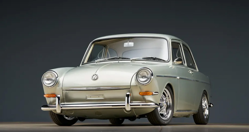 VW Type 3 notchback promo pic from VW