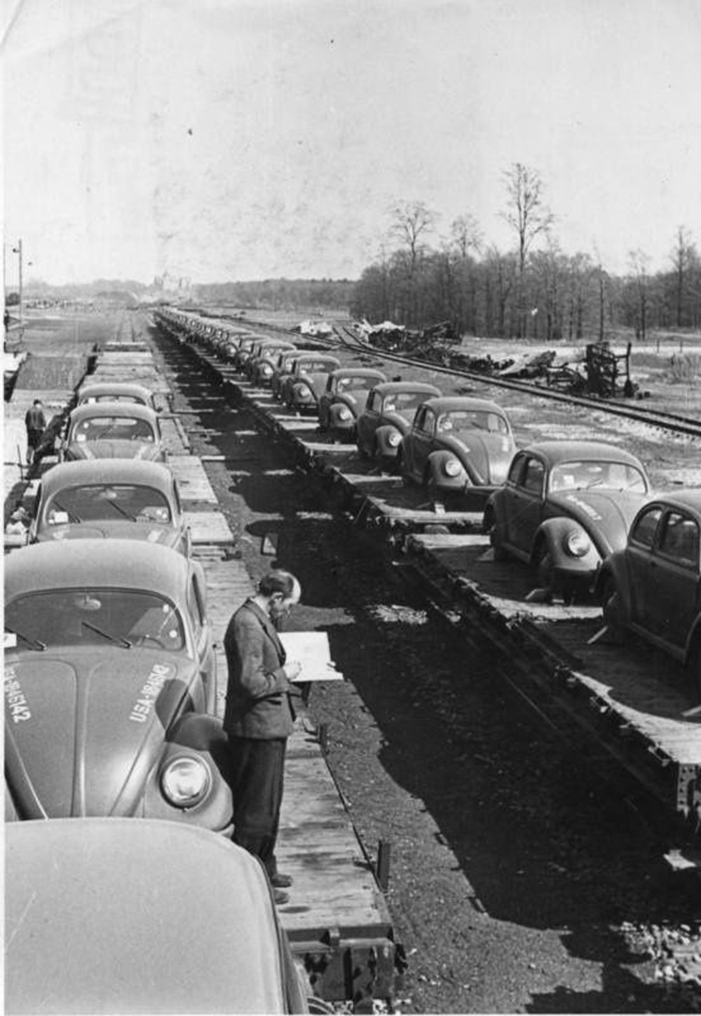 Beetles 
        destined for the US Armed Forces in Germany
