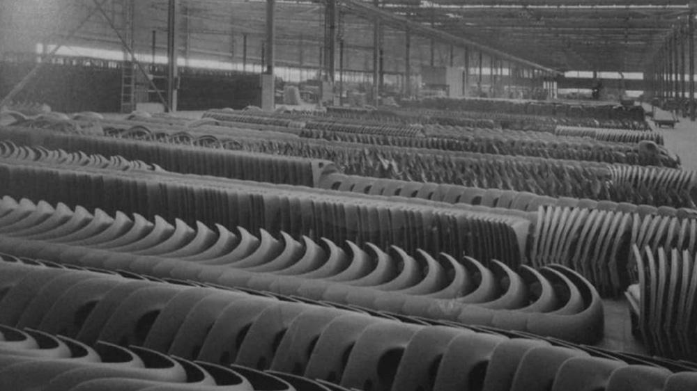 Fenders 
        and other body panels as far as the eye can see