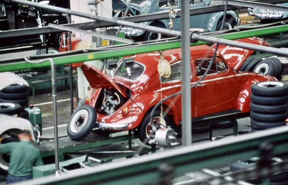 Final 
        assembly at Wolfsburg