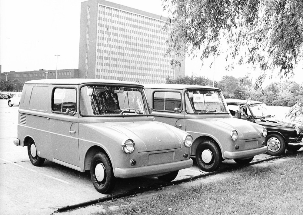 New 
	  VW Type 147 'Fridolin' delivery vans